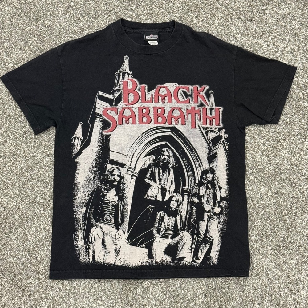 Vintage 2005 Black Sabbath Winterland AOP Band Tee Mens M‎ Heavy Metal Shirt